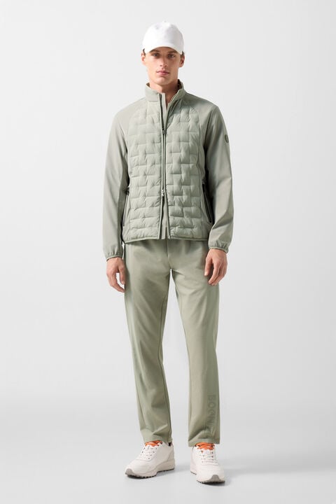 Dajan Hybrid Jacket In Eucalyptus