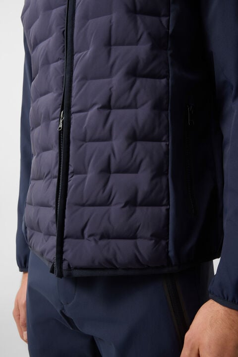 Dajan Hybrid Jacket In Navy Blue