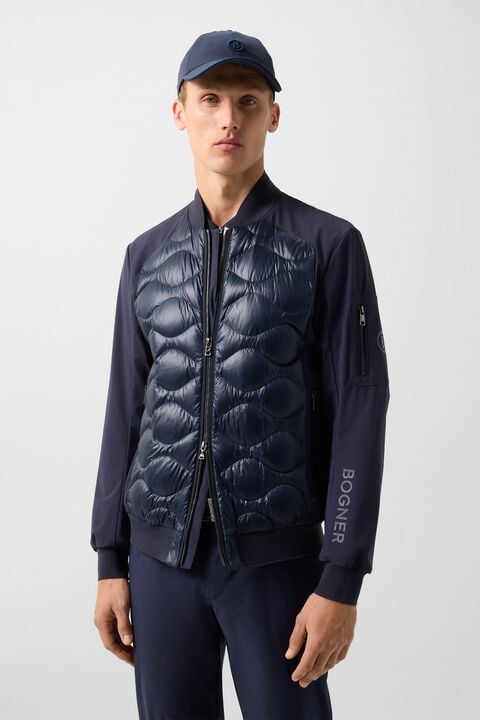 Hybrid Jacket Aarin In Navy Blue