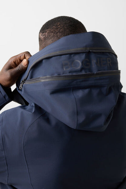 Enas Functional Jacket In Navy Blue