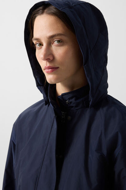 Parka Zofia In Navy Blue