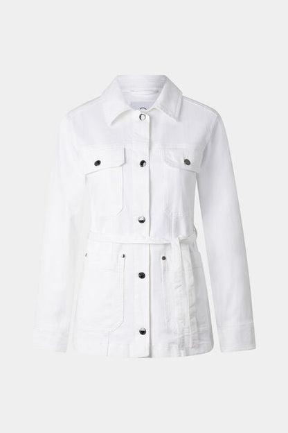 Pelin Denim Jacket In White