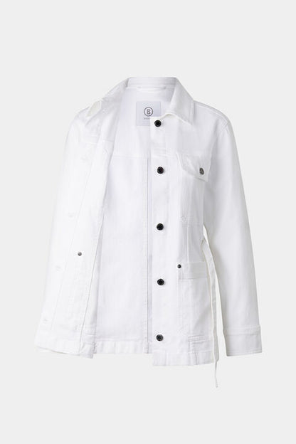 Pelin Denim Jacket In White