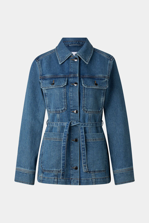 Pelin Denim Jacket In Denim Blue