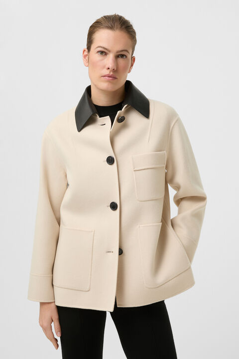 Doubleface Jacket Cassidy In Sand