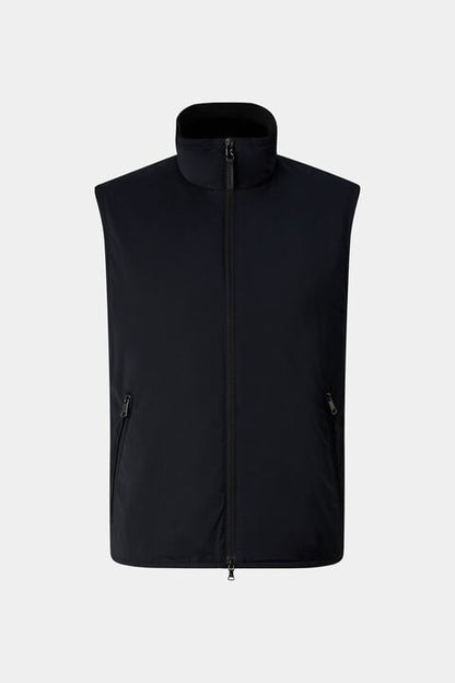 Jonny Lightweight Waistcoat In Black