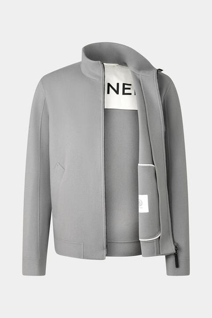Doubleface Blouson Brice In Light Grey