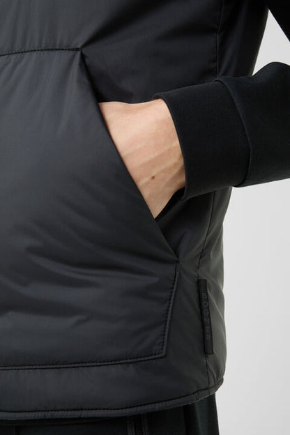 Willis Reversible Waistcoat In Black/Grey