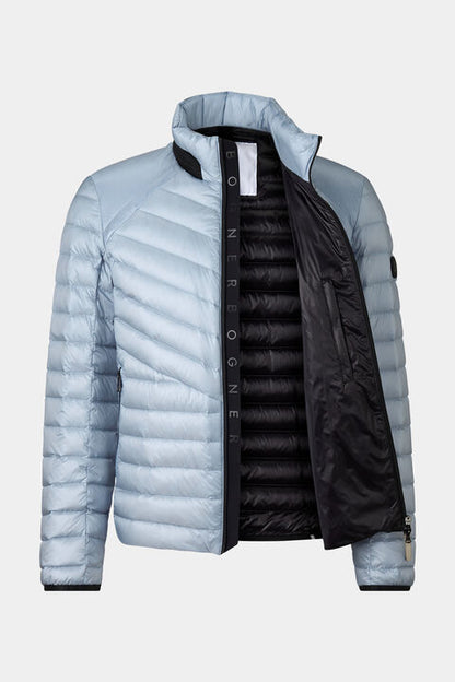 Liman Lightweight Down Jacket In Light Blue