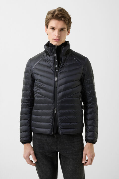 Liman Lightweight Down Jacket In Navy Blue