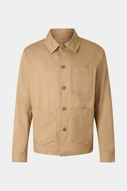 Overshirt Mirco In Camel