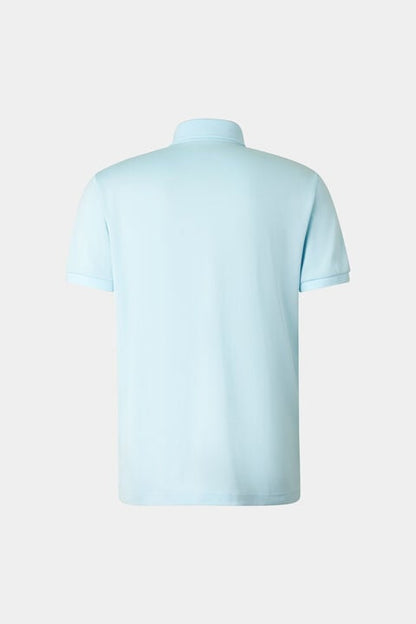 Daniel Functional Short-Sleeved Top In Light Blue