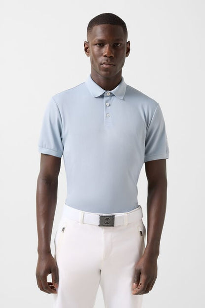 Daniel Functional Short-Sleeved Top In Misty Blue