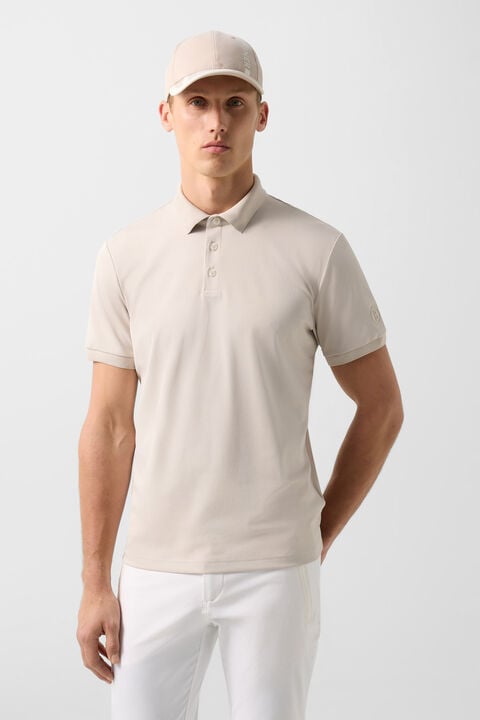 Daniel Functional Short-Sleeved Top In Sand