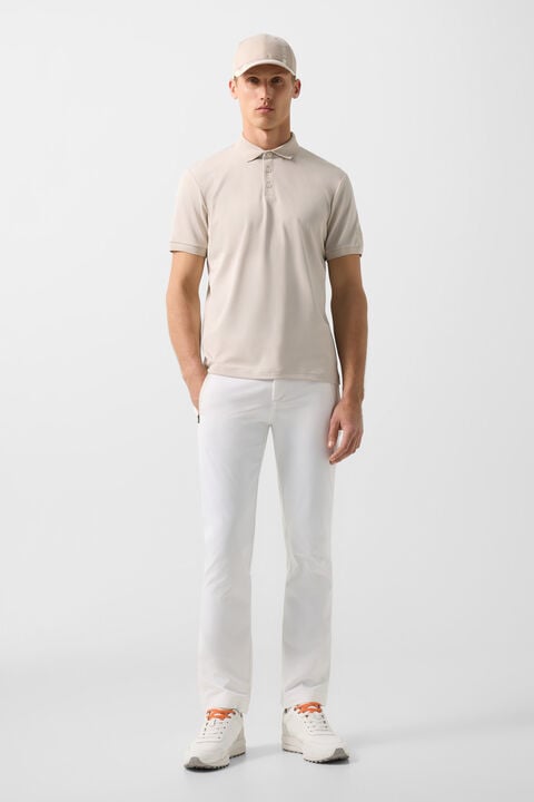 Daniel Functional Short-Sleeved Top In Sand