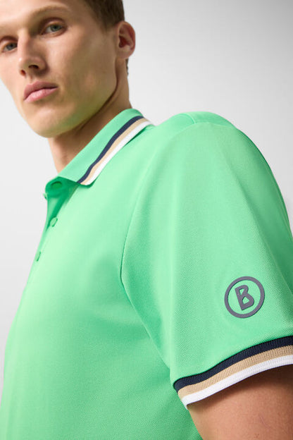 Arik Functional Short-Sleeved Top In Green