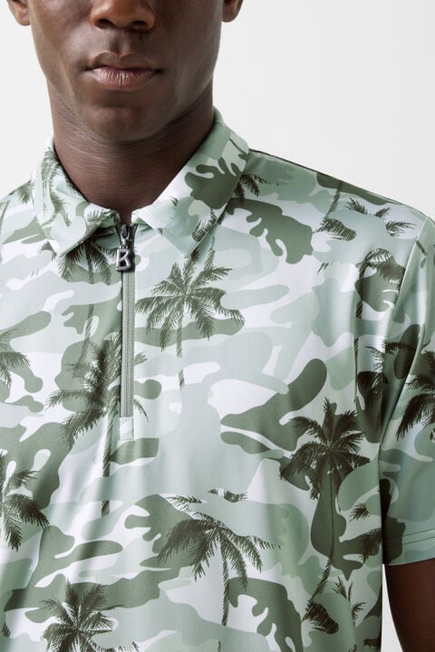 Taron Functional Short-Sleeved Top In Eucalyptus