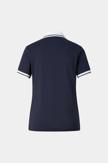 Jula Functional Short-Sleeved Top In Navy Blue