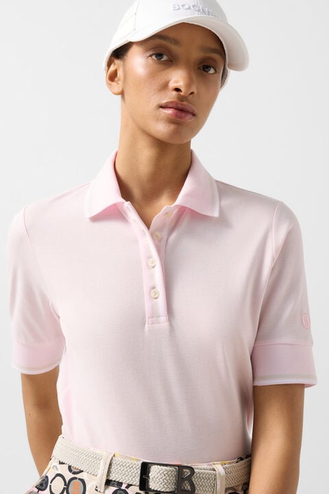 Funktons Polo Shirt Elenor In Pink