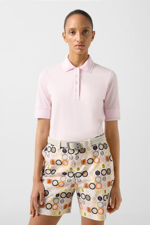 Funktons Polo Shirt Elenor In Pink