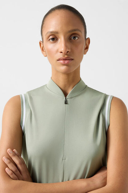 Evi Polo Top In Eucalyptus