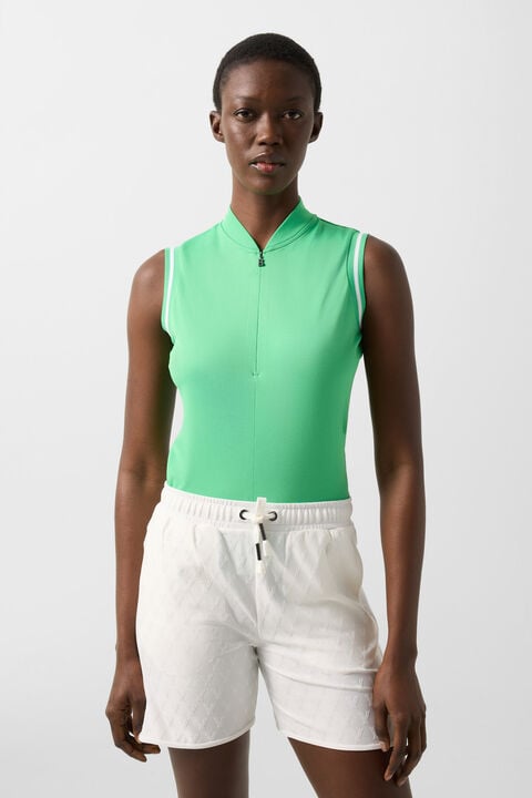 Evi Polo Top In Green