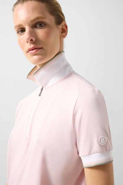 Laurina Functional Short-Sleeved Top In Pink