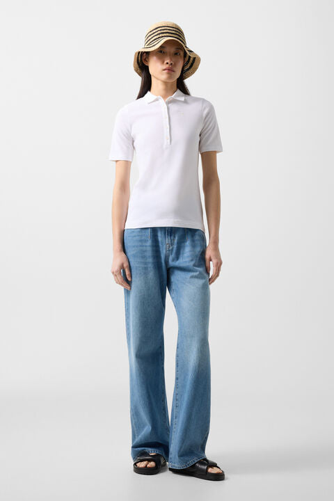 Malika Polo Shirt In White