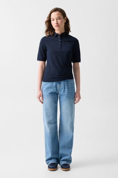 Tammy Polo Shirt In Navy Blue