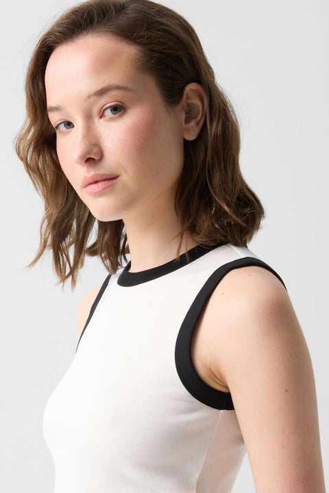 Niki Tank Top In Off-White
