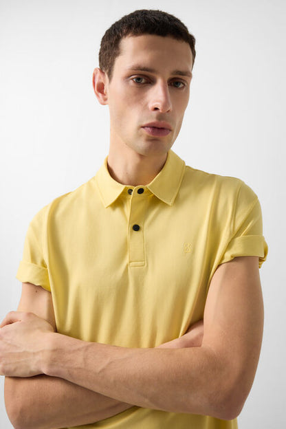 Timo Polo Shirt In Yellow