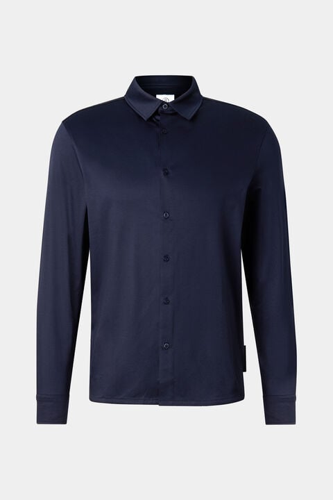 Jersey Shirt Franz In Navy Blue