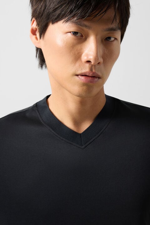 T-Shirt Tiam In Black