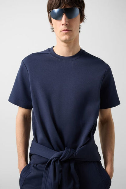 T-Shirt Elijah In Navy Blue