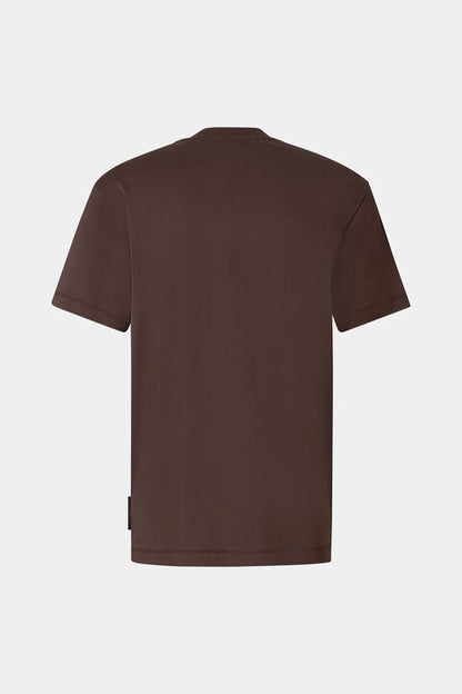 T-Shirt Lukas In Dark Brown