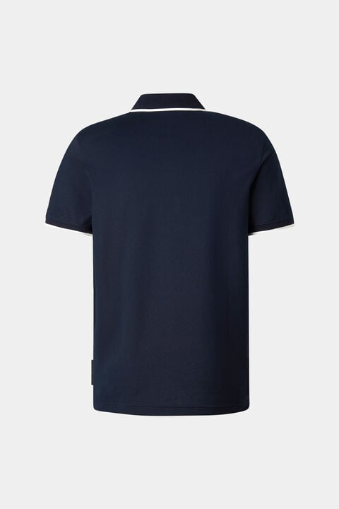 Timo Polo Shirt In Navy Blue