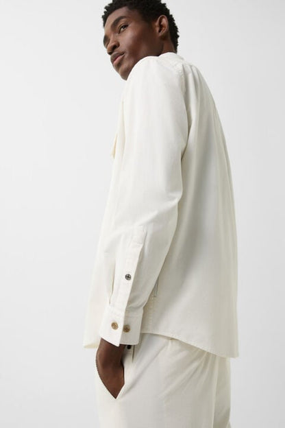 Corduroy Shirt Heiko In Off-White