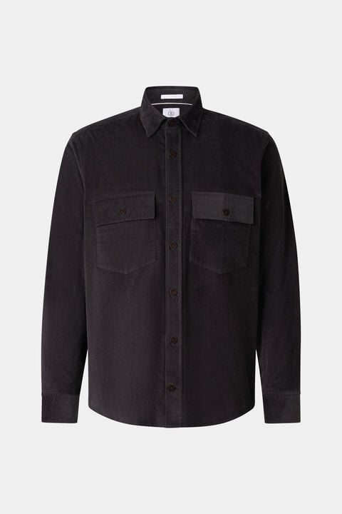 Corduroy Shirt Heiko In Anthracite