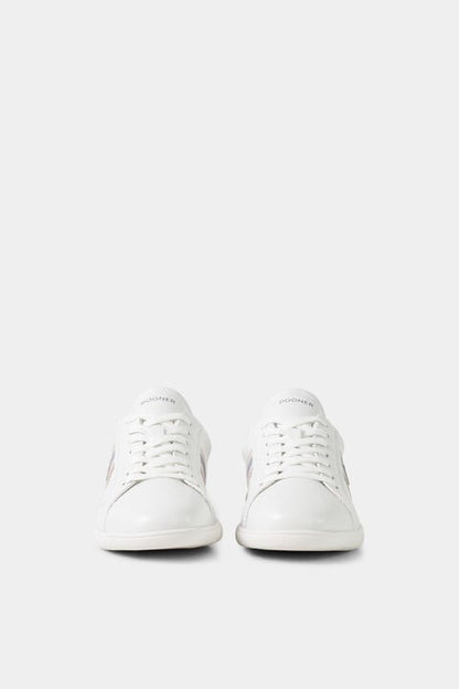 Columbus Trainers In White/Beige