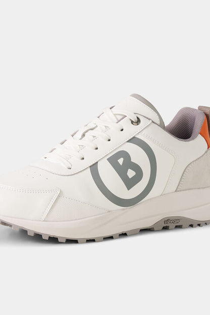 Golf Sneaker In White/Orange