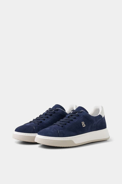 Milan Trainers In Navy Blue