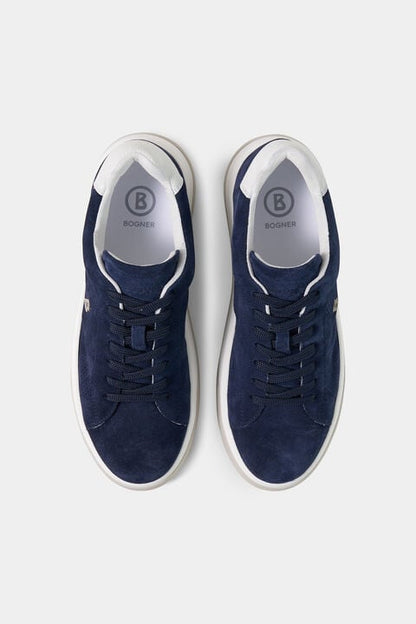 Milan Trainers In Navy Blue