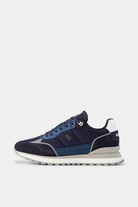 Sneaker Newport In Navy Blue