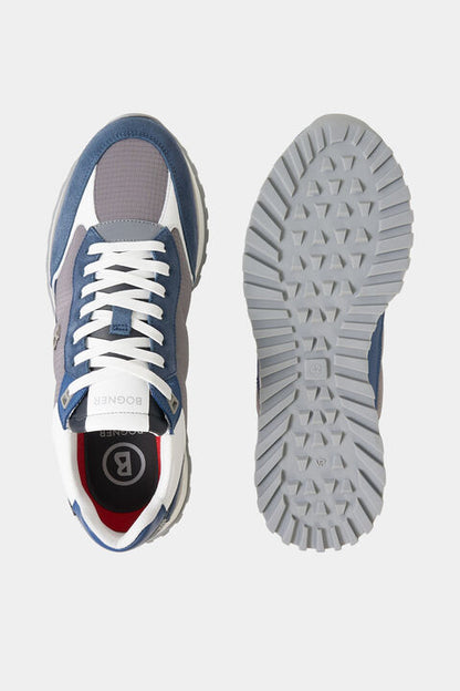 Sneaker Newport In Blue/Grey