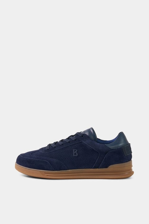 Parma Trainers In Navy Blue