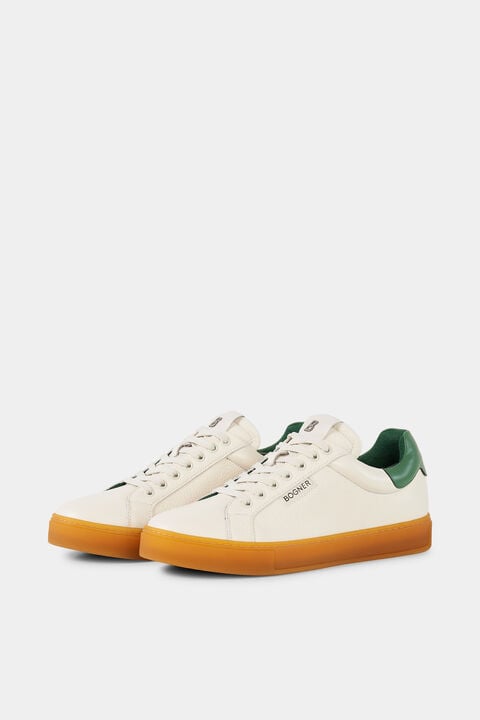 Rome Sneakers In Off-White/Green