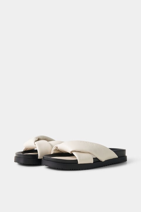Sirolo Sandals In Cream/Black