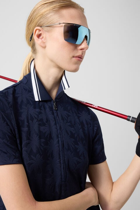 Pina Jersey Dress In Navy Blue