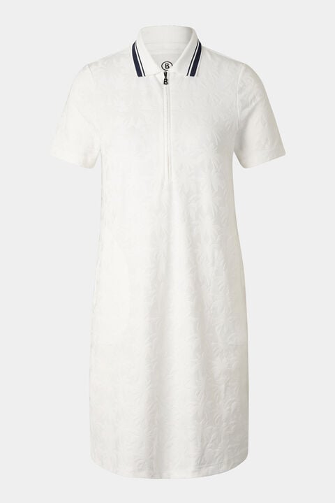 Pina Jersey Dress In Off-White