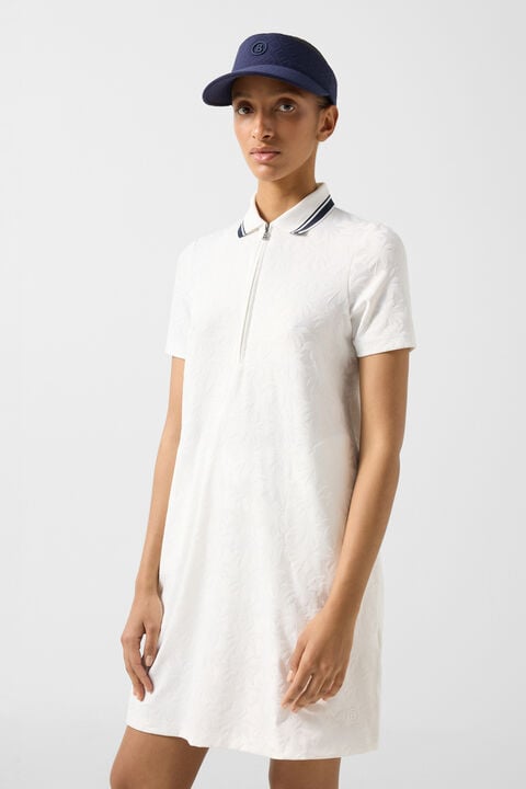 Pina Jersey Dress In Off-White